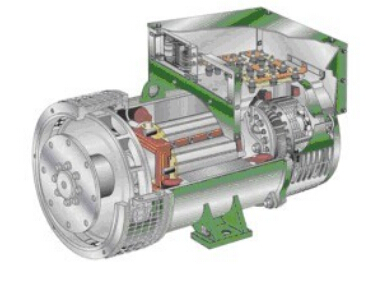 陕西发电机内部结构图 陕西发电机内部结构图